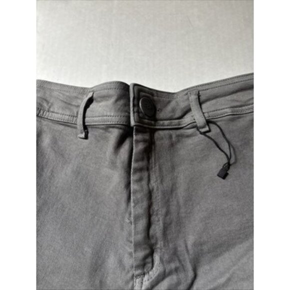 New Zara Grey The Marine Straight Wide Leg Pants Size 34 US Size 2 - Picture 2 of 6